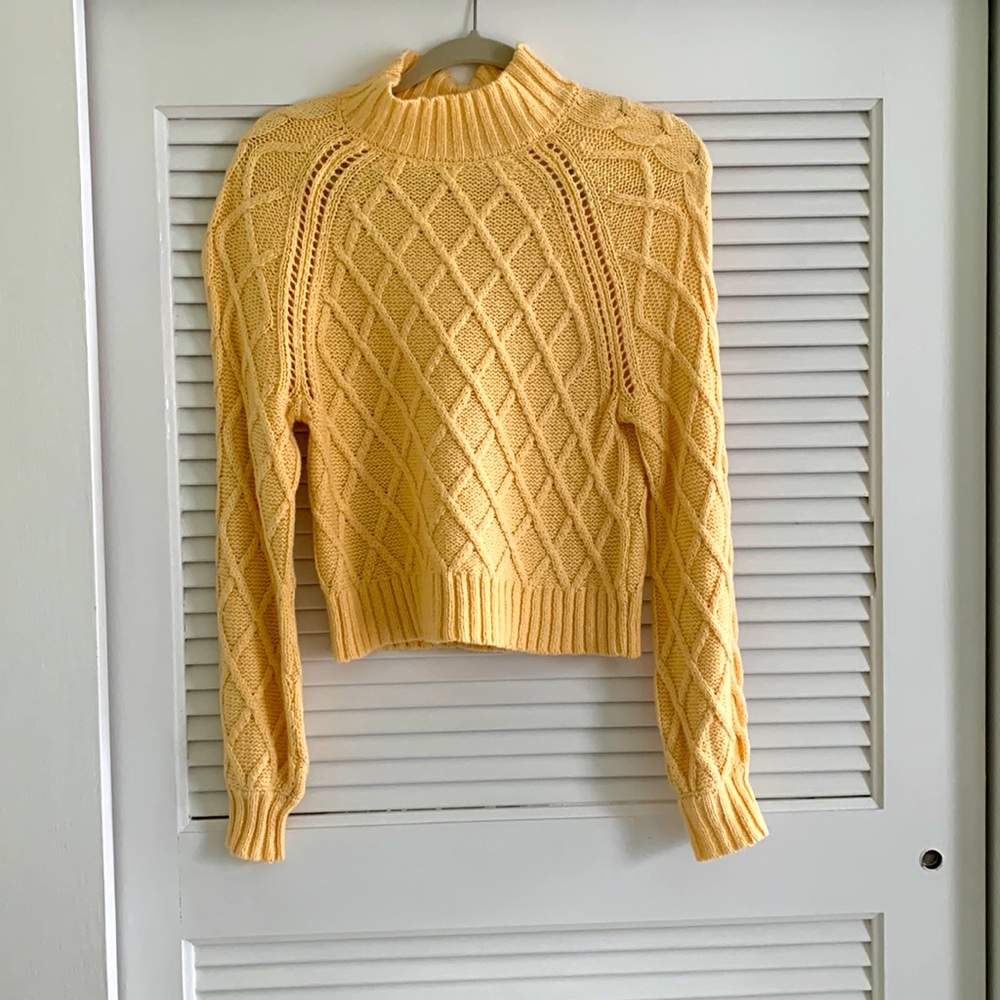 Never worn American Eagle pull over cropped sweater